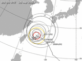 Japan Meteorological Agency: Typhoon track forecast