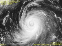 Typhoon Wallpaper Image : Typhoon 200406 (DIANMU) : Typhoon DIANMU's big eye(?) (0300 UTC)