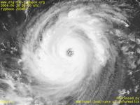 Typhoon Wallpaper Image : Typhoon 200407 (MINDULLE) : The big eye of Typhoon MINDULLE (0600 UTC)