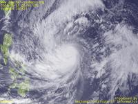 Typhoon Wallpaper Image : Typhoon 200423 (TOKAGE) : Typhoon TOKAGE with the center of clouds being very dense (0600 UTC)