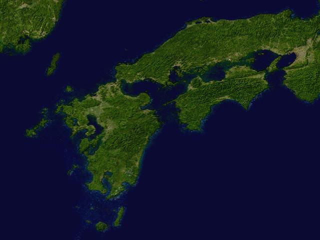 Blue Marble: West Japan